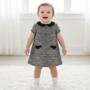 ❤️3 for $12 ❤️ Primark Baby Girl Dress Size 9-12M & Dress Shoes Size  5